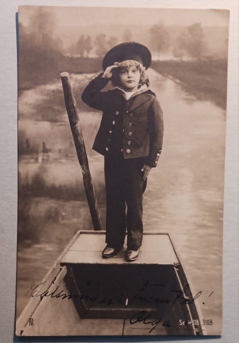 Pieni perämies tekee kunniaa, mv pk, p. 1903