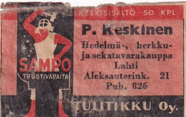 Lahti, P.Keskinen , Sampo       s1