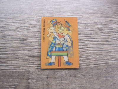 KELLOGG´S TAIKURIKUVA, 1991 Kellogg Company