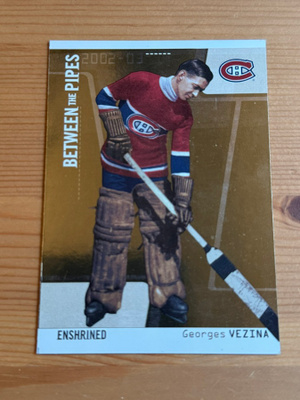 2002-03 Between the Pipes #115 Georges Vezina EN