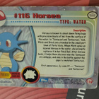 Pokemon Topps TV animation edition 2000 Horsea #116 card - pikkukuva 2