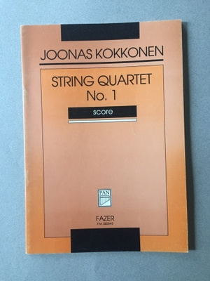 Joonas Kokkonen, String Quartet nr 1