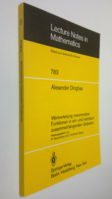 A. Dinghas : Wertverteilung meromorpher Funktionen in ein...