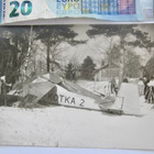 VANHA Valokuva Tuhoutunut Lentokone Kotka 2 1930-l - pikkukuva 1