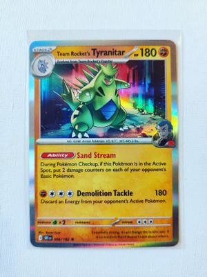Team Rocket's Tyranitar Holo Rare