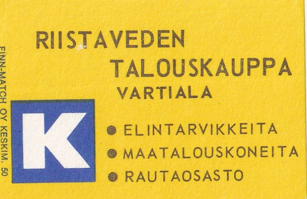 Vartiala, Riistaveden Talouskauppa  .      b436