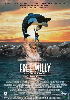 Elokuvajuliste: Free Willy - Pelastakaa Willy