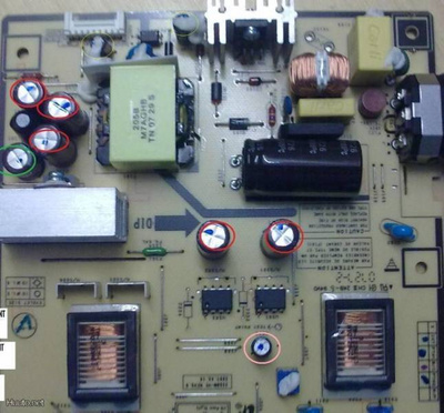 Samsung 216BW, 226BW, CW täydellinen 9 elkon paketti