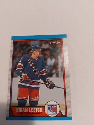 1989-90 O-Pee-Chee #136 Brian Leetch RC