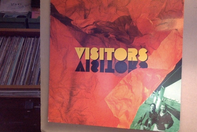 VISITORS  ::  ATTENTION  ::  VINYYLI  LP    1987  !!