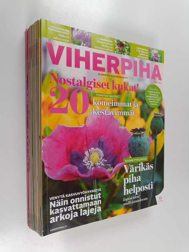 Viherpiha vuosikerta 2015 (puuttuu nrot 11 ja 12)