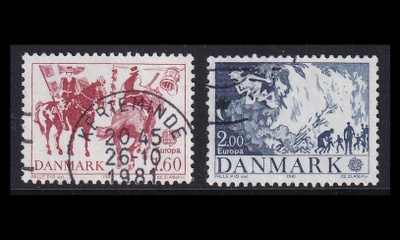 Tanska 730-1 o Europa kansanperinne (1981)
