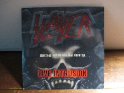 SLAYER:LIVE INTRUSION PROMO CDs