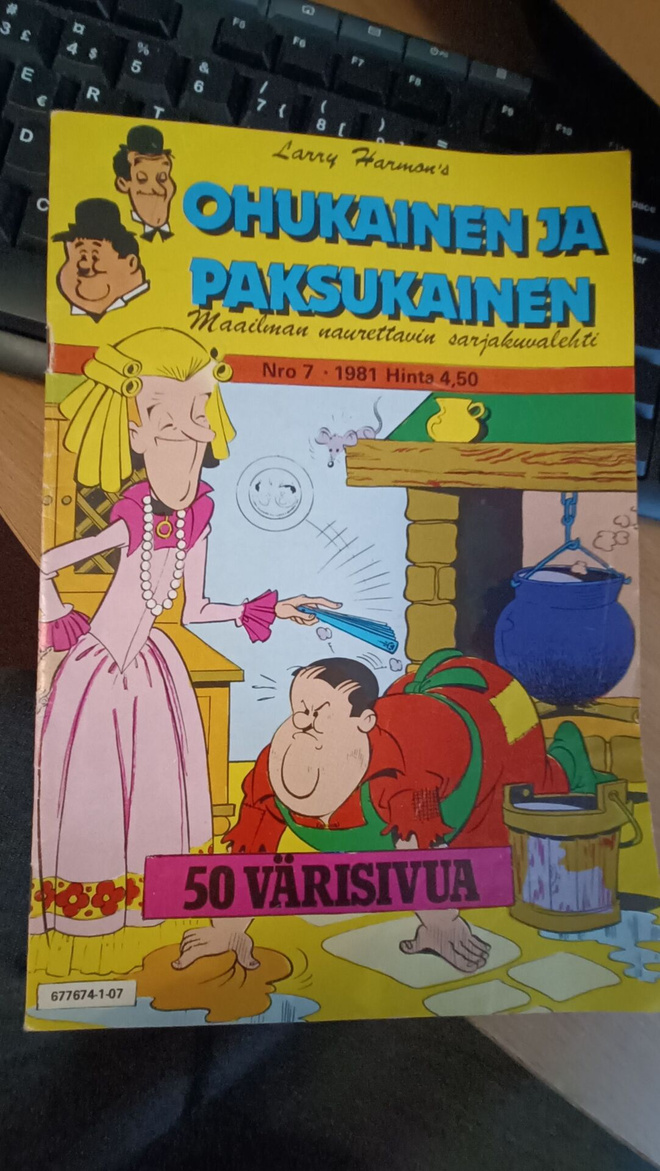 Ohukainen ja paksukainen n.7 1981