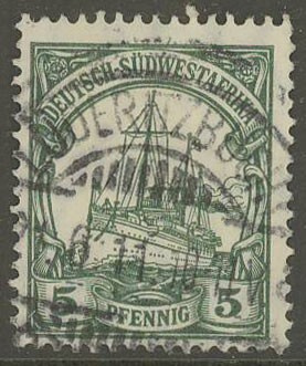 Saksan Lounais-Afrikka Mi 25 o