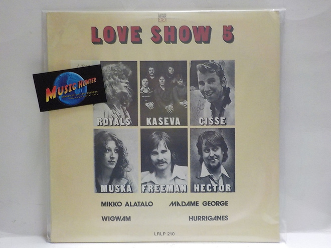 LOVE SHOW 5 M-/EX- FIN 1. PAINOS LP