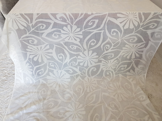 Vaalea Verho / Valmisverho - koko 145 x 255 cm