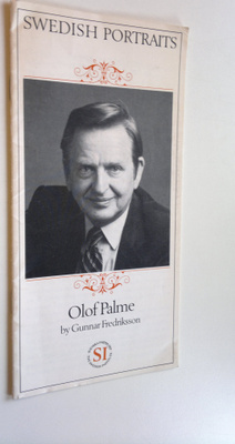 Gunnar Fredriksson : Olf Palme