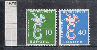 L-Saksa 1958 - Europa CEPT ++