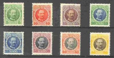 (S0501) DANISH WEST INDIES, 1907-1908 (King Frederik VIII)