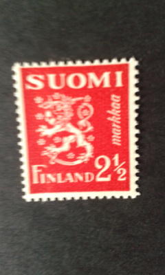 1942 karmiini 2 1/2mk**