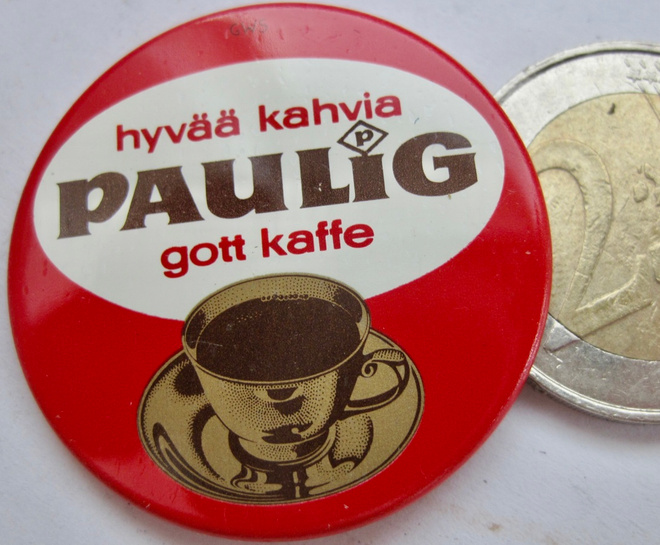 VANHA Merkki Paulig Hyvää Kahvia
