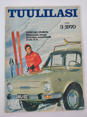 Tuulilasi-lehti 3/1970 – Autoilun klassikko