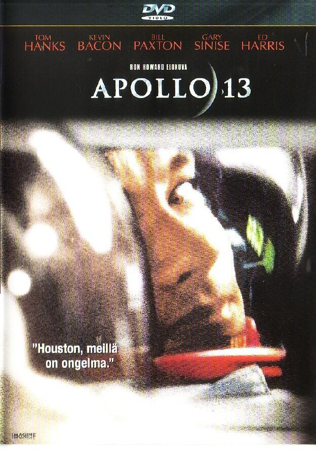 dvd, Apollo 13 (ohjaus Ron Howard) [draama]