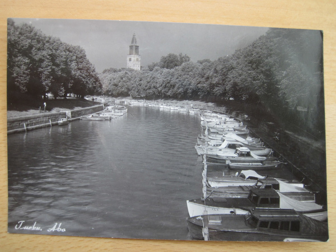 VANHA Postikortti Turku 1950-luku