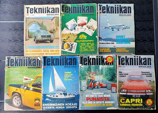 TM Tekniikan Maailma 1969 7 lehteä