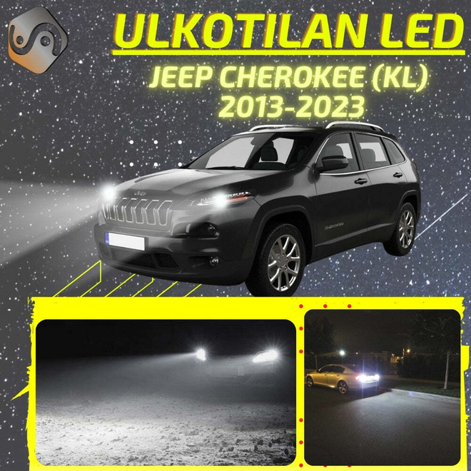 CHEROKEE (KL) 2013-2023 Ulkoiset LED -valot
