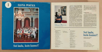 ILONA PORMA: Soi laulu, kaiu kannel! I ja II – 2 x LP 1980
