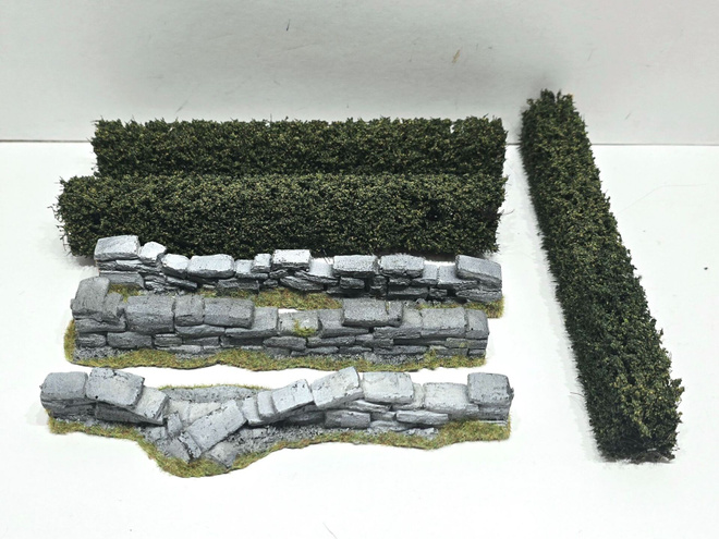 WHFB - Citadel Scenery Walls & Hedges [F89]