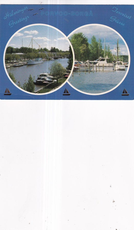 Porvoo - Borgå,  Venemessut sommitelmakortti  b685
