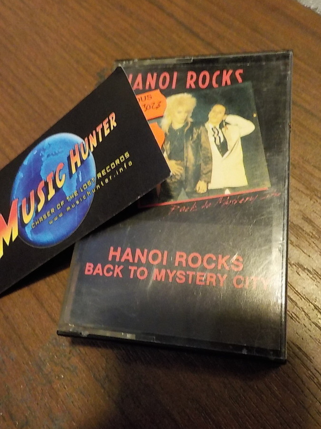 HANOI ROCKS - BACK TO MYSTERY CITY C-KASETTI