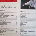 KODIN KUVALEHTI 15 / 1984 SISÄLLYSLUETTELO KUVA 2 JA 3 - pikkukuva 2