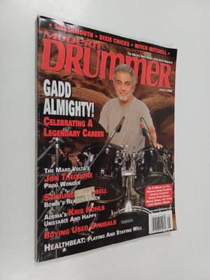 Modern drummer : january 2004