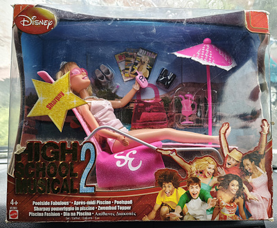 Harvinaisuus: High School Musical 2 Sharpay -nukkesetti