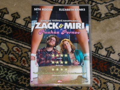 Zack & Miri puuhaa pornoo DVD