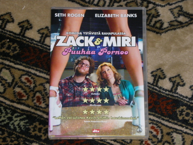 Zack & Miri puuhaa pornoo DVD