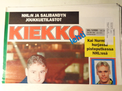 Kiekkolehti Nro 26/1996 (24.12)