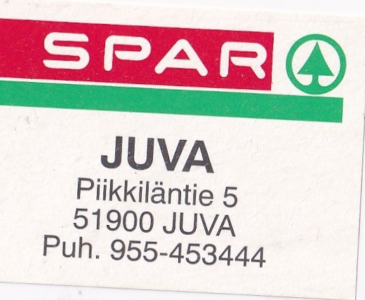Juva, SPAR, Piikkiläntie 5 b594