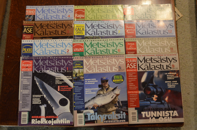 Metsästys ja Kalastus lehden vajaa vuosikerta 1999