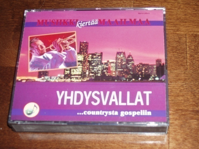 3 X CD Musiikki Kiertää Maailmaa - Yhdysvallat (Uusi)