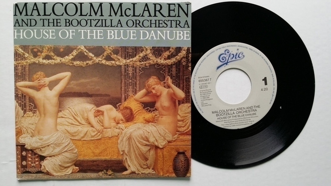 Malcolm McLaren House Of The Blue Danube 7" sinkku