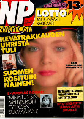 Nykyposti n:o 5 1989 Marja-Liisa. Armi. Anita. Minna Kittilä