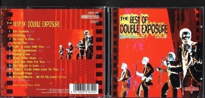 DOUBLE EXPOSURE . CD-LEVY . THE BEST OF DOUBLE EXPOSURE