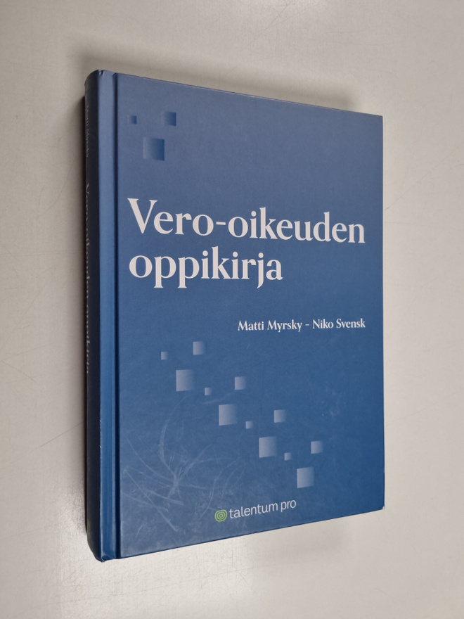 Matti Myrsky ym. : Vero-oikeuden oppikirja
