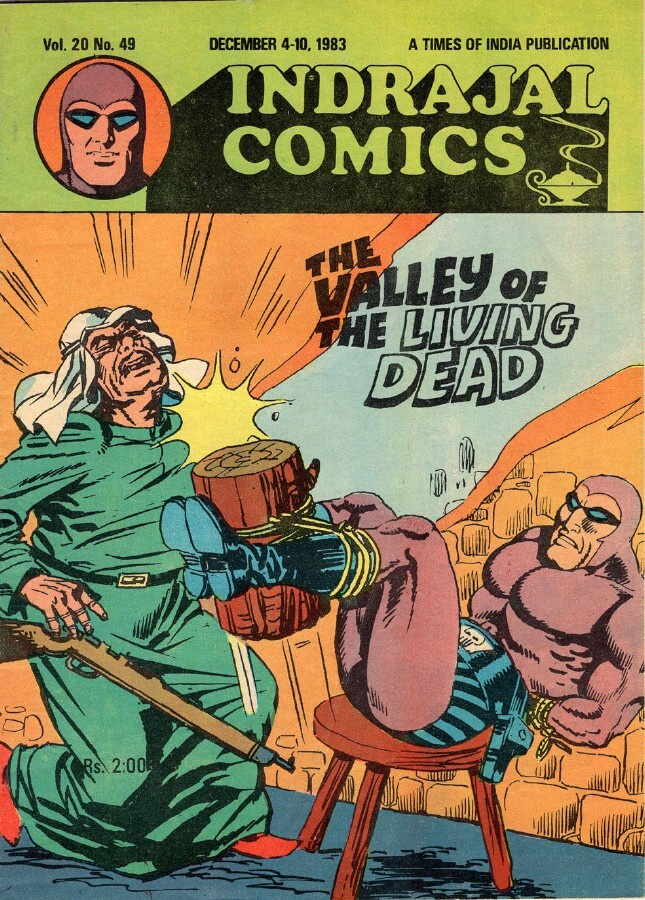 Indrajal Comics Vol.20 No.49 "The Valley of the Living Dead"