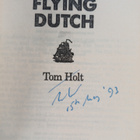 Tom Holt : Flying Dutch (signeerattu) - pikkukuva 3